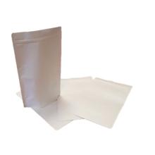 Stazakken / Doypack Kraftpapier wit 085x140mm 100ml