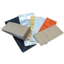 platte bodemzakken / Box Pouch met ventiel (100+70x225mm) 250g